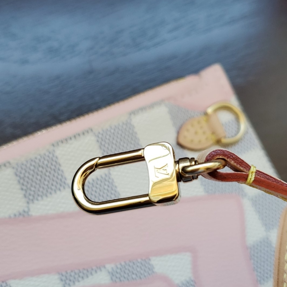Louis Vuitton Damier Azur Tahitienne POCHETTE ONLY - Picture 8 of 9